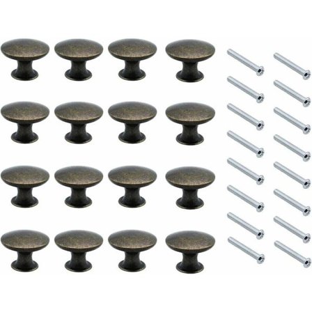 16 st Gröna Brons Skåp Dörrhandtag Lådhandtag för Skåp, Låda, Badrumsskåp