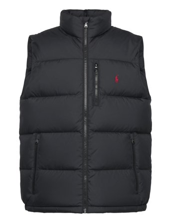 Quilted Down Vest Black Ralph Lauren Kids