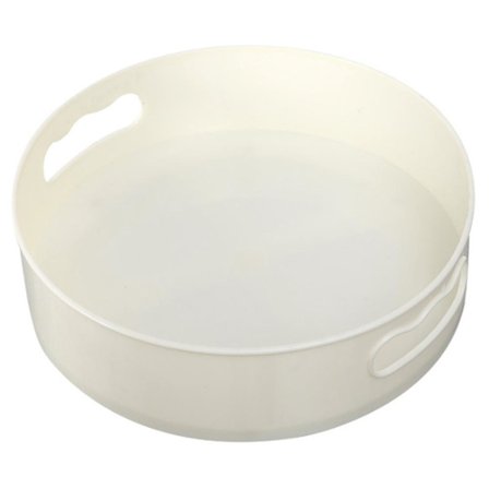 Roterande brickturntable kök förvaringsbehållare kryddburk mat snacksbricka halkfri torr