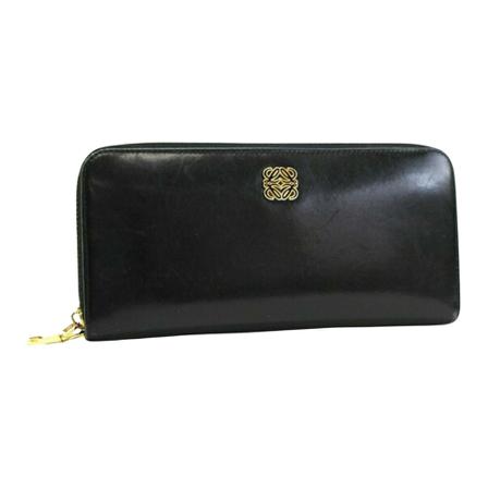 Loewe Pre-owned, Wallets & Cardholders Zwart, Dames, Maat:ONE Size