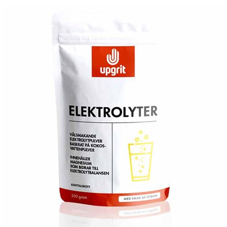 Upgrit Elektrolyter Citron 200 g