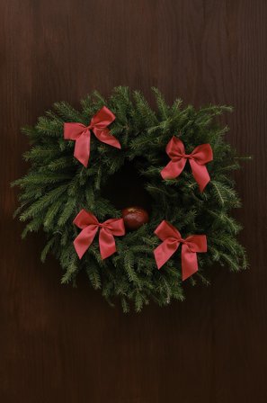 Jotex - Sløyfe 4-pakning rød - SATIN - Kjøp Gavepapir & gavebånd hos Jotex