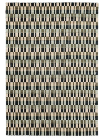Tapis De Laine Denver Vert Petit Oeko-Tex