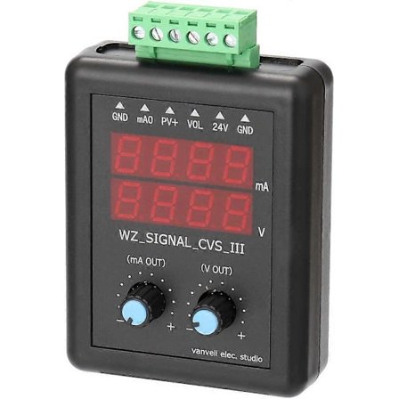 4-20mA Signaaligeneraattori 0-10V 24V Jännitelähetin Signaalilähde Vakiovirtalähde Näytöllä