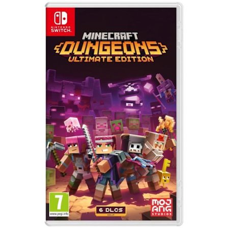 Minecraft Dungeons – Ultimate Edition • Nintendo Switch -peli