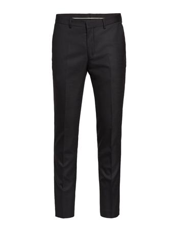 Slhslim-Mylostate Flex Black Trs B Dressbukser Formelle Bukser Svart Selected Homme