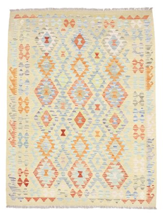 Kilim Afghan Old Style Tapis 162X208 Laine