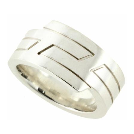 Hermès Vintage, Rings Grijs, unisex, Maat:ONE Size