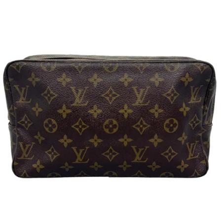 Louis Vuitton Vintage Pre-owned Canvas clutches Brun, Dame Vintage Tasker, Størrelse: ONE Size