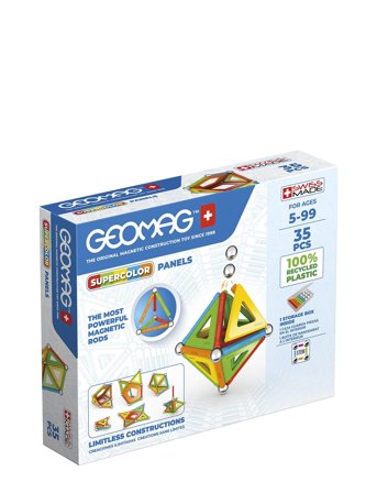 Geomag | Geomag Supercolor Panels Recycled 35 Pcs | ONE SIZE