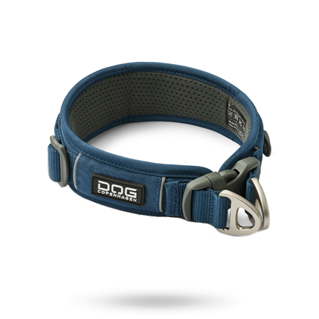 DOG Copenhagen - URBAN EXPLORER 3.0 HALSBAND OCEAN BLUE- Hundhalsband