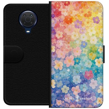 Yhteensopiva Lompakkokotelo Nokia Nokia G20 Cactus and Friends – RainbowBloom