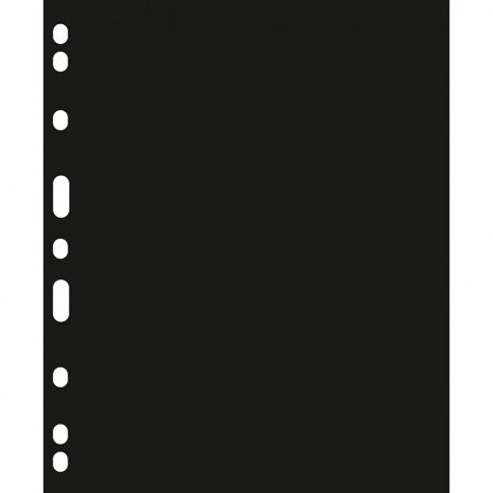 Mellemblade til ENCAP-lommer - (sort/5 Stk.) - Leuchtturm