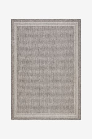 KM Home - Slätvävd Madrid - Grå - Slätvävda mattor - 133X190 - Från Homeroom