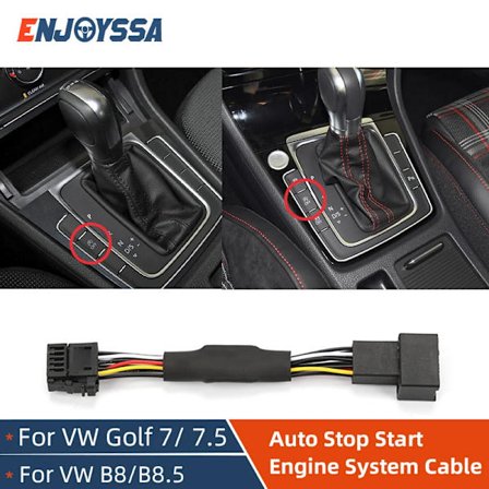Automatisk motor start stop kontrol sensor stik annulleringssystem til VW Golf 7 7.5 Passat B8 8.5 t-roc ARTEON