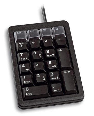 Cherry Keypad G84-4700 - tastegruppe - Tysk - svart Inn-enhet