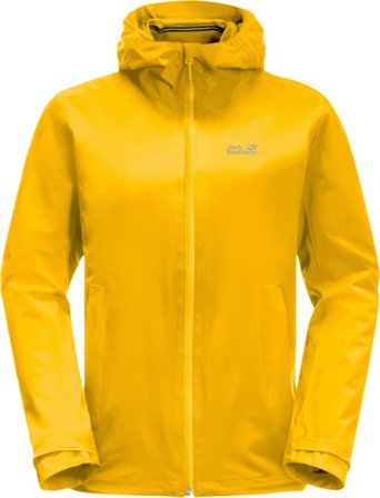 Jack Wolfskin Women's Pack & Go Shell Women shell jackets Yellow L