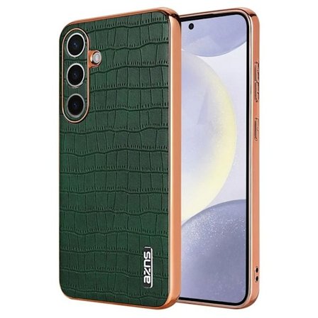 AZNS Samsung Galaxy S25 Plus Skal med krokodilmönster - Grön