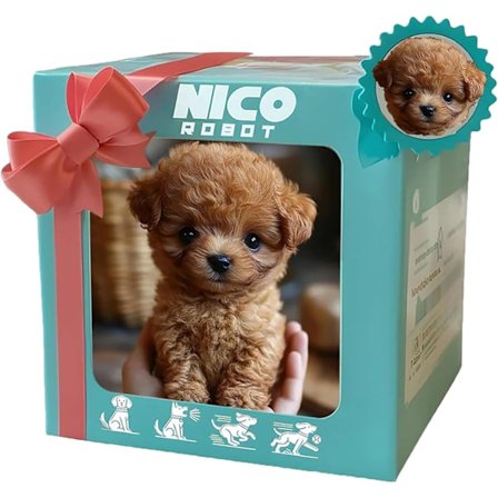 2025 Senaste Modell Ai Robothund Som Agerar Som en Riktig Hund, Sällskap - 2025 Ny Realistisk Robotvalp, Elektronisk Interaktivt Gosedjur