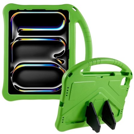 iPad Pro 11 2025/2024 Skal EVA För Barn Grön