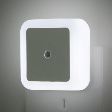 2 st nattlampa 0,5W LED-lampa automatisk med sensor för barn