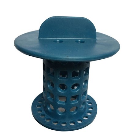 Blå svamp golvavlopp, hårfångare badkar diskbänk avlopp