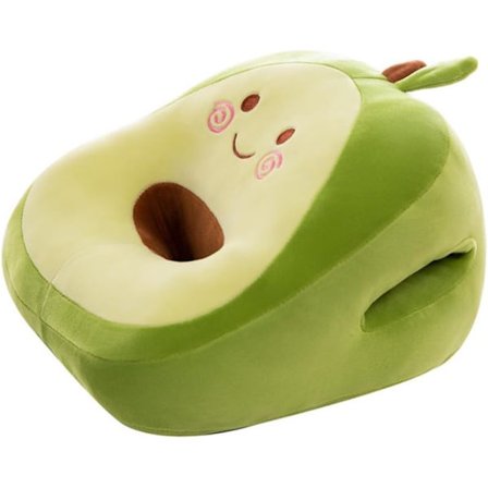 11,8 tommer blød avocado lur pude kontor plys pude udstoppet legetøj pude