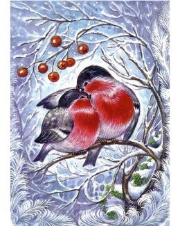 Diamond painting Fuglekys - Collection D'Art