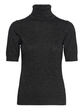 Pola Glitter Knit Villapaita Musta Andiata