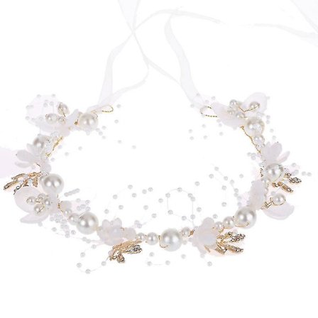 Hårpynt til bryllup, hårpynt til kommunion til piger, brude hårpynt, hårkrans til kommunion, hårpynt med blomster, til bryllup, brud, brudepige, pige