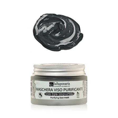 LA SAPONARIA Wonder Pop Maschera viso purificante BYE BYE IMPURITA' 50ml - Maschera Purificante viso