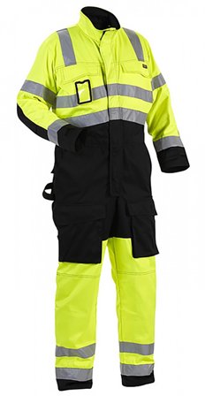 Blåkläder 637318043399C62 Overall varselgul/svart Stl C62, Kläder