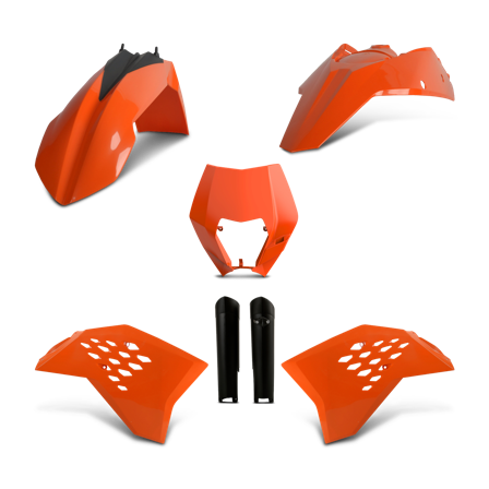 Komplet Plastików Polisport - KTM 530 EXC 2008-2011