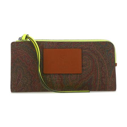 Etro Wallets Cardholders Brun, Dame Punge og Kortholder, Størrelse: ONE Size