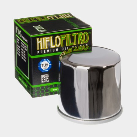 Oljefilter HiFlo HF204C, krom