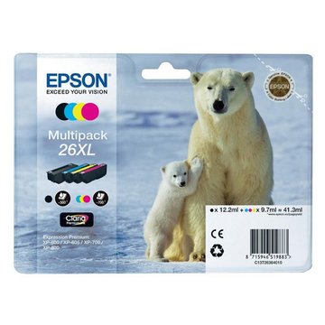 BLEKK EPSON MULTI 26XL*