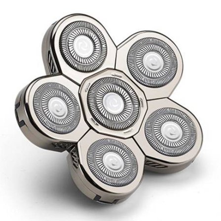 Elektrisk Skraberhoved til Mænd 6 Blade Hovedskraber Udskiftning Som Vist