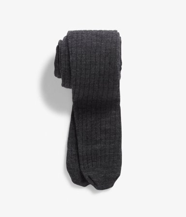 Kappahl | Rajstopy z mieszanki wełny Ciemnoszary S | Ciemnoszary