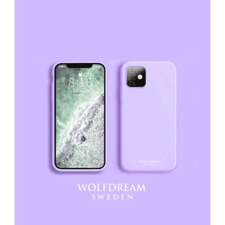 Lavendel Purple- Mobilskal I Tpu Till Iphone 13pro Lila