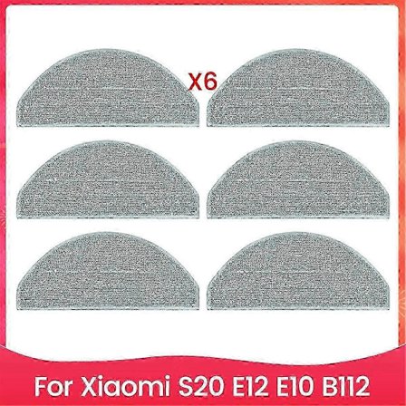 6 KPL Moppiliinoja Xiaomi S20 E12 E10 B112 -imurin varaosiin