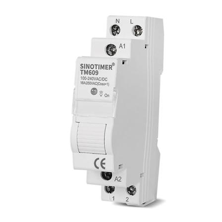 Sinotimer Tm609 Wifi Smart Timerbryter Tuya App Fjernkontroll Trådløs Nedtelling Tidbryter Hjem (FMY)