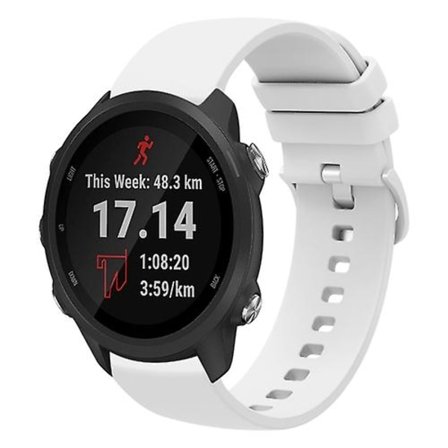 Til Garmin Forerunner 245 Music 20mm Ensfarvet Blødt Ur