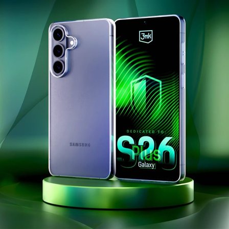 3mk Kirkas kotelo Samsung Galaxy S26+ - läpinäkyvä - läpinäkyvä