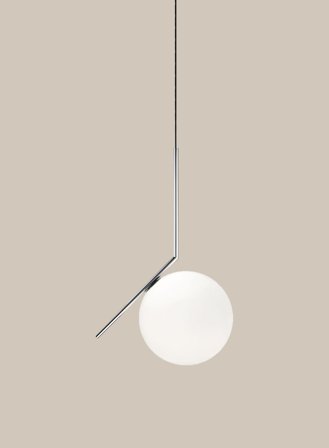 IC S2 taklampe H70 - krom