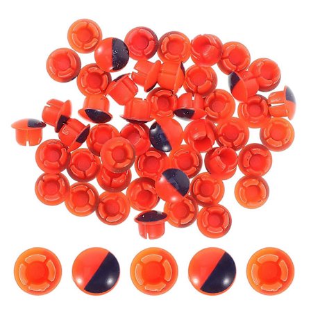 100 stk. varmt og kaldt vann-skilt for kran vanntapp tilbehør plugg i kaldt varmt skilt kran skilt knot