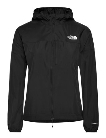 The North Face W Higher Run Wind Jacket - Black - XL