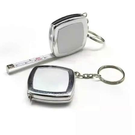 2 meter litet måttband nyckelring litet stål måttband mini ficka bärbar kompakt att bära runt mini måttband