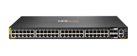Hewlett Packard Enterprise HPE Aruba 6200M 48G Class4 PoE 4SFP+ Switch - switch - Max. Stacking Distance 10 km - 48 porter - Styrt - rackmonterbar