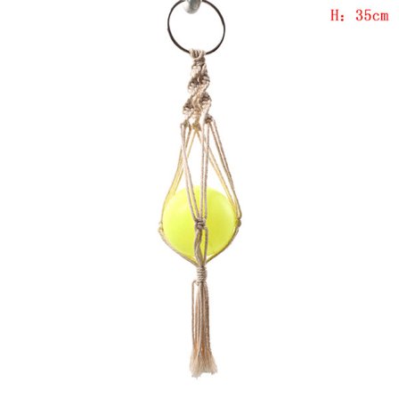 Grythållare Rame Hanger Hanging er Basket Jute Braided Rope Cra