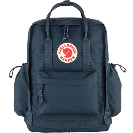 Fjällräven Kånken Outlong in Navy, Vinylon-F
